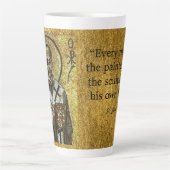 St. John Chrysostomus l orthodox l katholiek icoon Latte Mok (Voorkant)