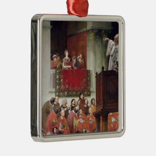 St. John Chrystostomos Metalen Ornament (Rechts)