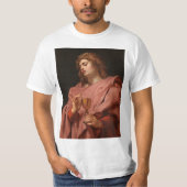 St. John Evangelist Peter Paul Rubens T-shirt (Voorkant)