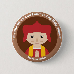 St. John Fisher Ronde Button 5,7 Cm