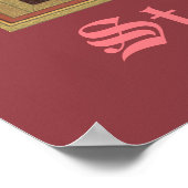 St. John Fisher (SAU 025) 24 x 36" Poster 1 (Hoek)