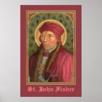 St. John Fisher (SAU 025) 24 x 36" Poster 1