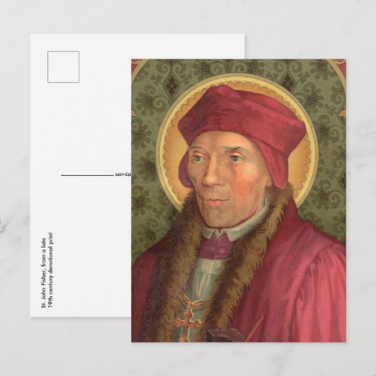 St. John Fisher (SAU 025) Carte postale (Devant / Derrière)
