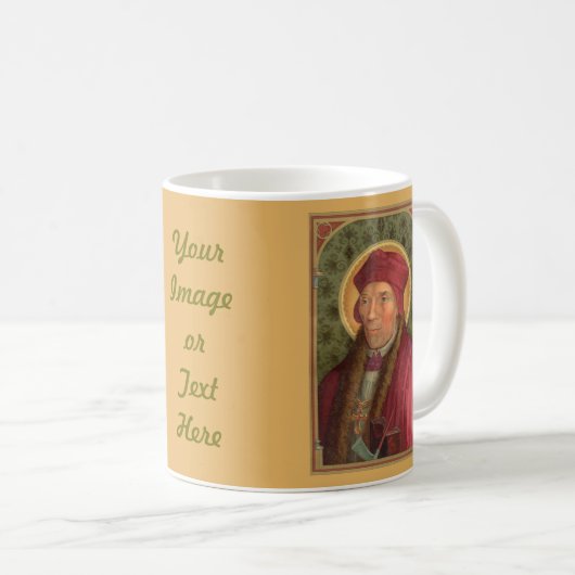 St. John Fisher (SAU 025) Mug de café 2b (Devant droit)