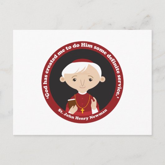 St. John Henry Newman Briefkaart (Voorkant)