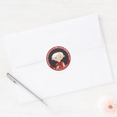 St. John Henry Newman Ronde Sticker (Envelop)