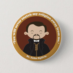 St. John Ogilvie Ronde Button 5,7 Cm
