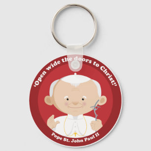 St. John Paul II Sleutelhanger