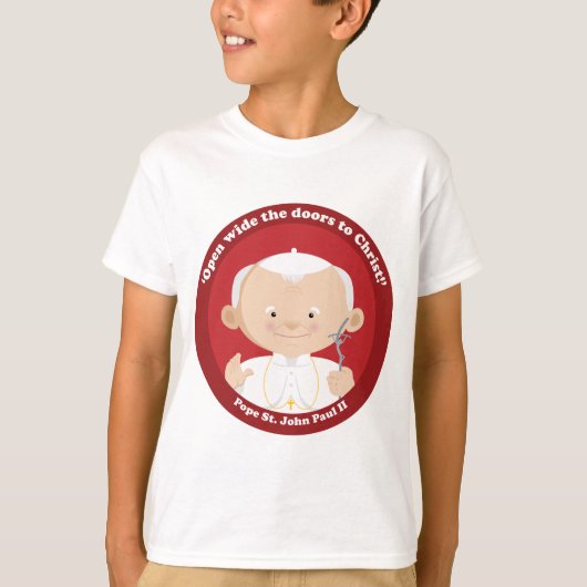 St. John Paul II T-shirt (Voorkant)