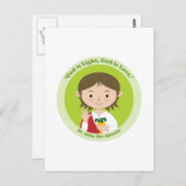 St. John the Apostle Briefkaart (Voorkant / Achterkant)