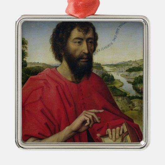 St. John the Baptist 2 Metalen Ornament (Voorkant)