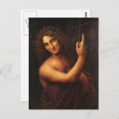 St John the Baptist Briefkaart (Voorkant / Achterkant)