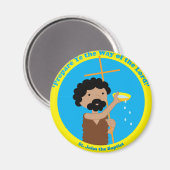 St. John the Baptist Magneet (Voorkant / Achterkant)