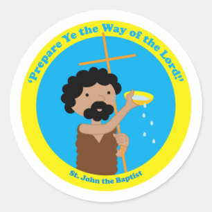 St. John the Baptist Ronde Sticker