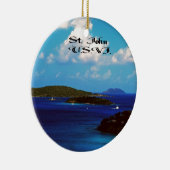 St.John U.S.V.I. Keramisch Ornament (Rechts)