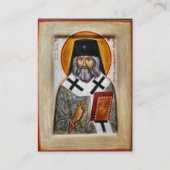 St. John van Shanghai en San Francisco Prayer Kaar Plaatskaartje (Voorkant)