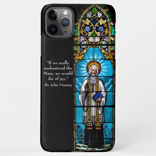 St. John Vianney iPhone Hoesje (Achterkant)