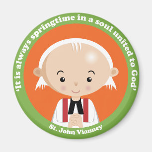 St. John Vianney Magneet