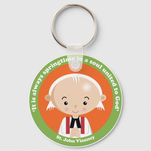 St. John Vianney Sleutelhanger (Voorkant)