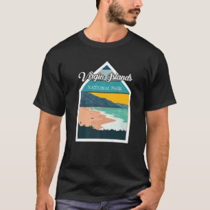 St. John Virgin Islands National Park Souvenir Whi T-shirt