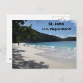 St. John, VS Virgin Island Briefkaart (Voorkant / Achterkant)