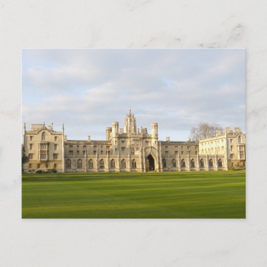 St. John's College, Cambridge, Engeland Briefkaart (Voorkant)