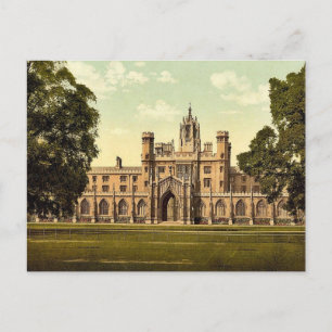 St. John's College, Cambridge, Engeland klassieker Briefkaart