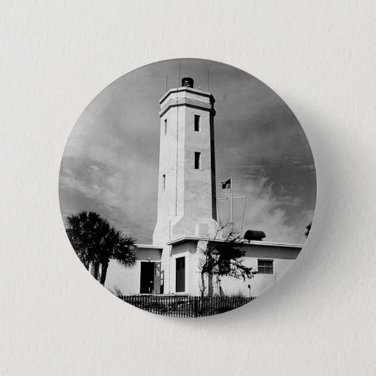 St Johns Lighthouse Ronde Button 5,7 Cm (Voorkant)