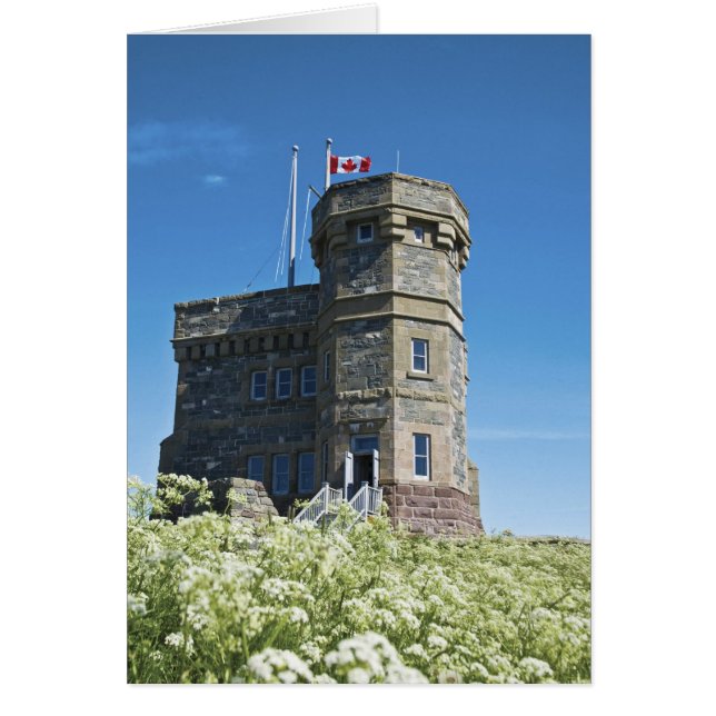St. John's, Newfoundland, Canada, Cabot Tower, (Voorkant)