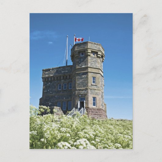 St. John's, Newfoundland, Canada, Cabot Tower, Briefkaart (Voorkant)
