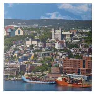 St. John's, Newfoundland, Canada, de kustlijn Tegeltje