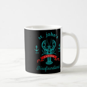 St Johns Newfoundland Canada Kreeft Vakantie Souv Koffiemok