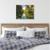St Johns River Florida Reflections Canvas Afdruk (Insitu (Slaapkamer))