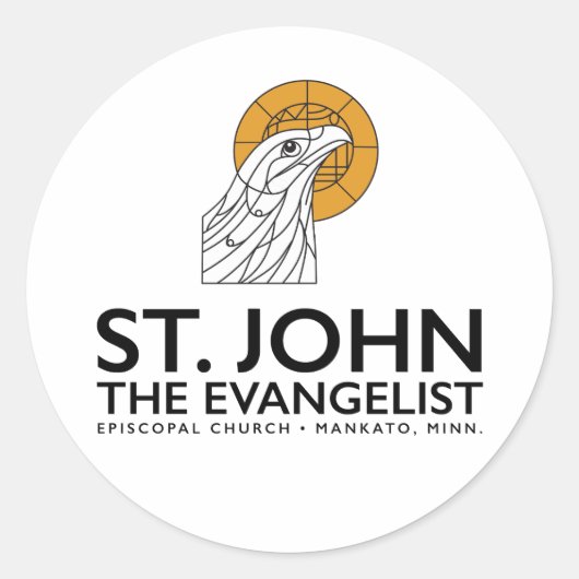 St, John's Sticker (Voorkant)