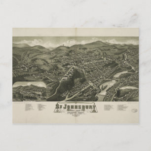 St. Johnsbury Vermont 1884 Briefkaart