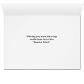 St José Gabriel Rosario Brochero Cowboy Priest (Intérieur Horizontal (Bas))