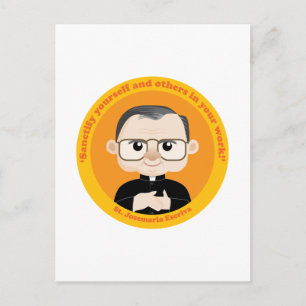 St. Josemaria Escriva Briefkaart