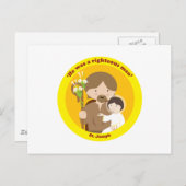 St. Joseph Briefkaart (Voorkant / Achterkant)