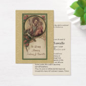 St. Joseph Catholic Funeral Memorial Holy Card - (Bureau)