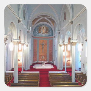 St. Joseph Chapel Vierkante Sticker