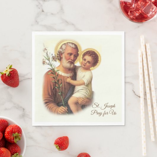 St. Joseph Day Feest servetten (Insitu)