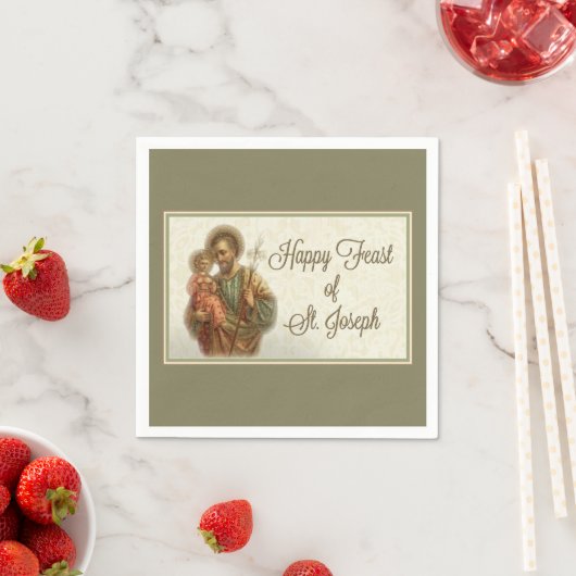 St. Joseph Day Feest servetten (Insitu)