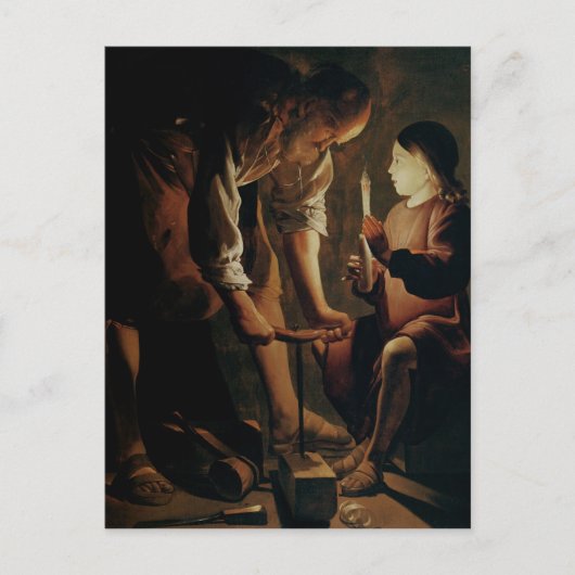 St. Joseph, de Timmerman Briefkaart (Voorkant)