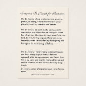 St. Joseph Jesus Catholic Protection Prayer (Dos)