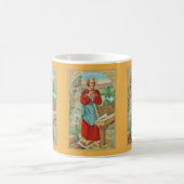 St Joseph le travailleur (BK 31, Style 2) Café Mug (Centre)