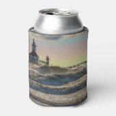 St Joseph Lighthouse Painterly Blikjeskoeler (Blikje Voorkant)