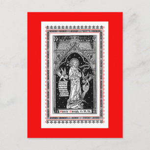 St. Joseph, Patroon van de Kerk (DT 01) Briefkaart