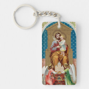 St. Joseph, Peuter CC, Engelen met Vaticaans Model Sleutelhanger