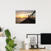 St. Joseph Pier Light, MI Poster (Thuiskantoor)