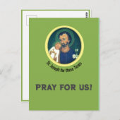 St Joseph pour ces temps-là Carte de voeux pliée (Devant / Derrière)